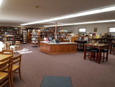 Interior of Gilmore City Public Library