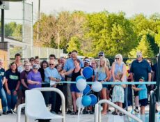 New Pool Ribbon Cutting