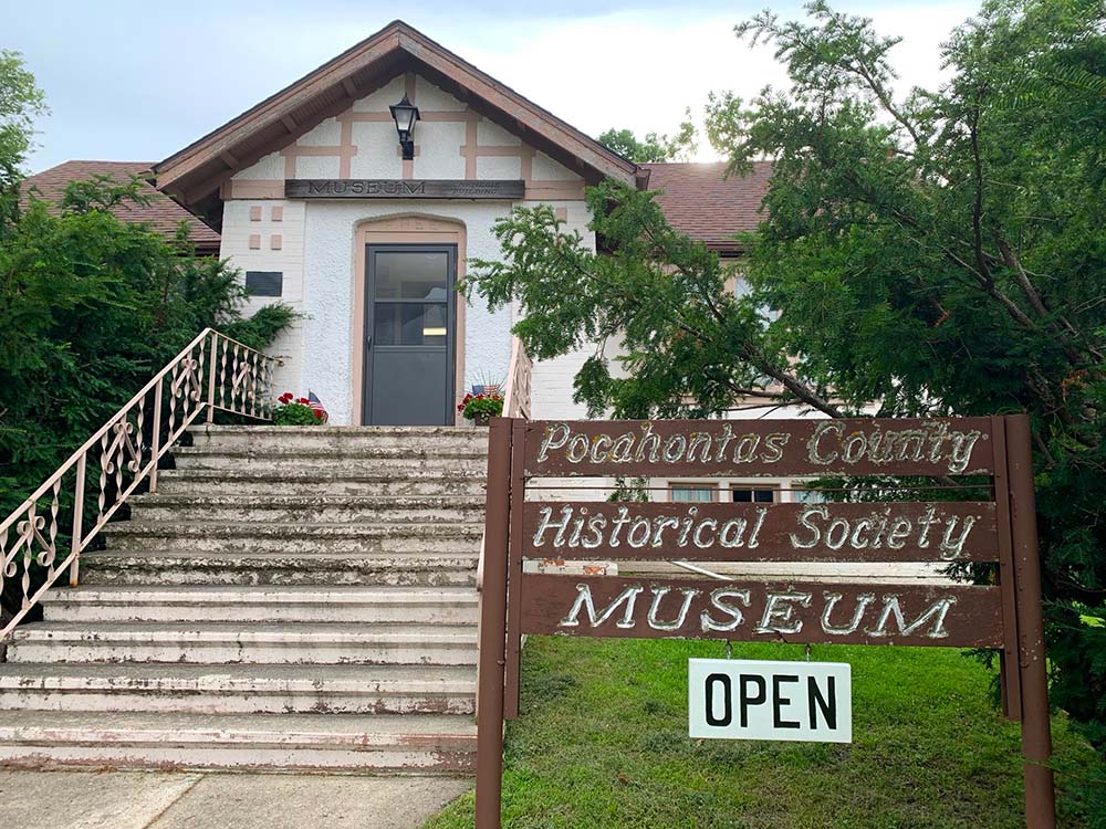 Exterior of Pocahontas County Historical Society Museum