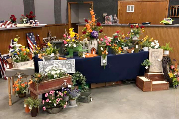 Assorted plants and flowers